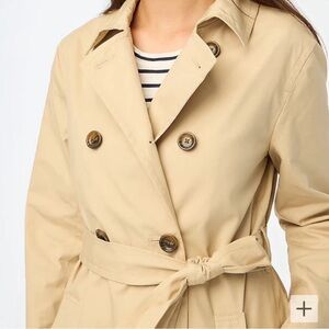 **reserved** NWT Jcrew Factory trench coat in size 20